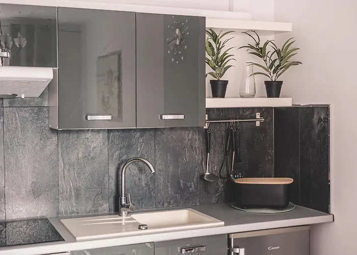 łąkowa - Elegancki Z Garażem, Krok Od Długiego Targu Apartament Gdańsk