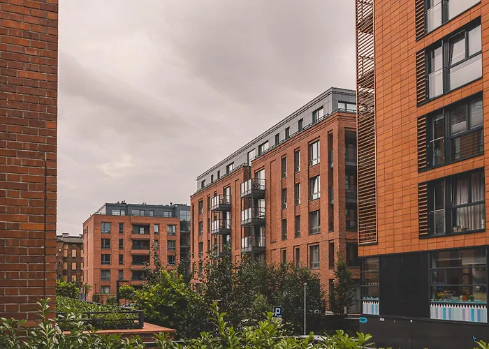 łąkowa - Elegancki Z Garażem, Krok Od Długiego Targu Apartament Gdańsk