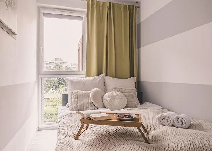 łąkowa - Elegancki Z Garażem, Krok Od Długiego Targu Apartament Gdańsk